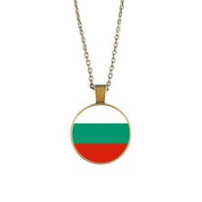 Collana bandiera bulgaria - collana,