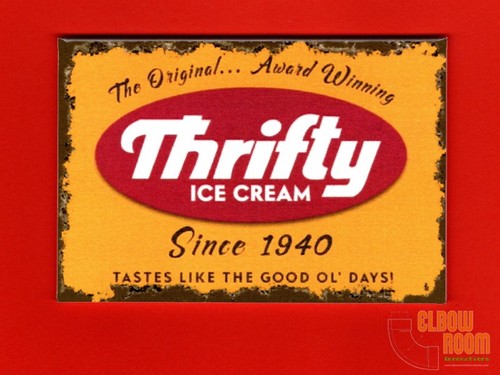 Thrifty gelato vintage look - thrifty,