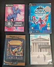 LOTTO VIDEOGAME PC CD  AIKENS'S ARTIFACT CITY OF HEROES FARAON GOLD ROMA ANTICA