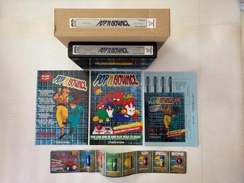 Snk neo geo pop bounce - snk, mvs