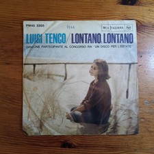 LUIGI TENCO / LONTANO, LONTANO