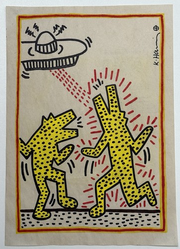 Keith haring - a, mano)