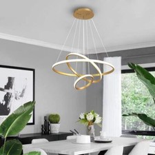 Lampadario 3 anelli led 50w