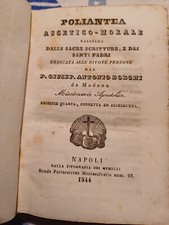 LIBRO ANTICO POLIANTEA