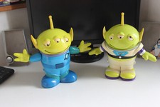 Thinkway Toys Disney Toy Story 2 lotto due alieni luci e suoni vintage