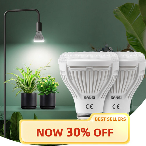 10w e27 grow led lampada - 2x,