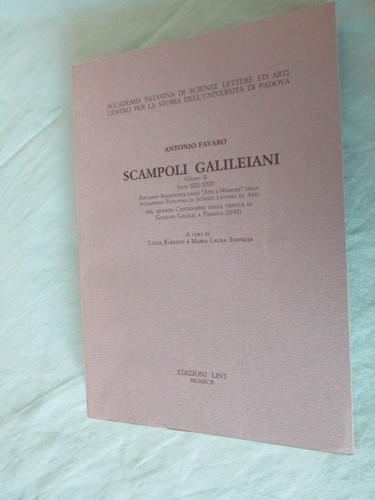 Scampoli galileiani antonio - scampoli,