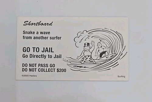 Monopoly surfing snake wave - monopoly,