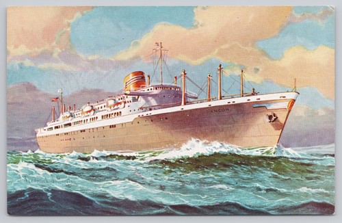 Vintage ancon panama - ss, line