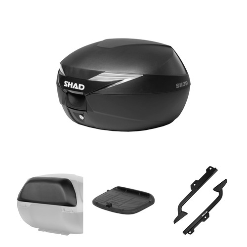 Kit bauletto shad sh39 nero - kit,