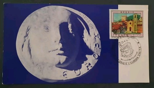 Cartolina con annullo - con,