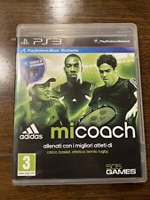 ADIDAS MICOACH MI COACH SONY PS3 PLAYSTATION 3 PAL ITALIANO ORIGINALE COMPLETO
