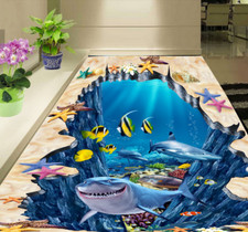 3D pesce squalo B2489