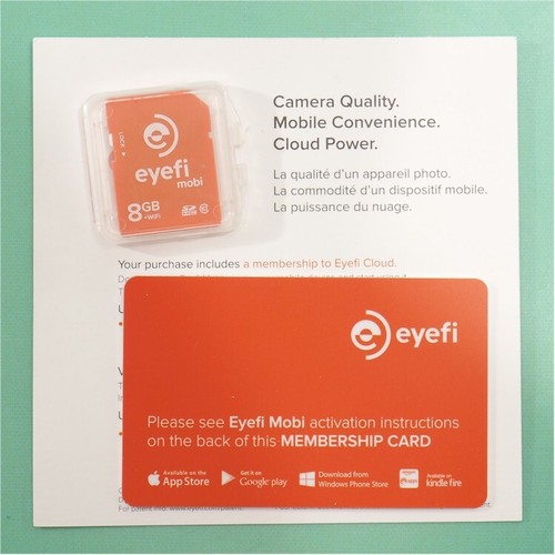 Eye mobi 8gb sdhc scheda - eye-fi, sd