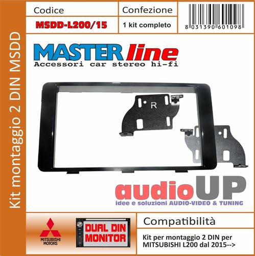 Mascherina autoradio kit din - autoradio,