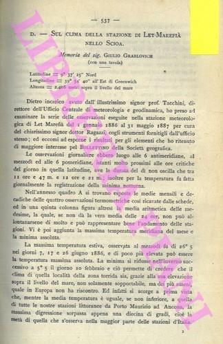 Grablovich giulio sul clima - grablovich,