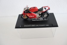  Modellino Moto Ducati 996 Superbike 1999 Carl Fogarty scala 1/24
