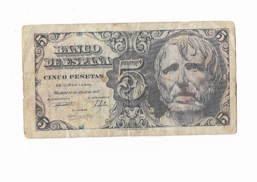 España pesetas franco - pesetas,