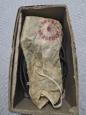 *MICROFONO SHURE VINTAGE 1953 ANNI 55 IN SCATOLA ORIGINALE - NON TESTATO COSÌ COM'È - BELLISSIMO* 