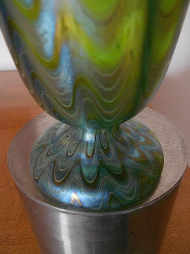 Vaso fenomeno loetz austriaco - vaso,