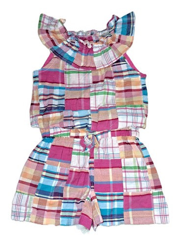 Pagliaccetto patchwork bambina