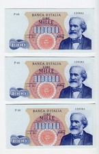Banconote 1000 Lire Verdi