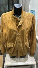 MABRUN Giacca in pelle  Usato Uomo man Tg 48 marroncino LLD396