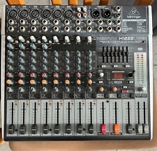 Behringer XENYX  X1222USB MIXER 16IngressiUsb Effetti Compressori Equalizzatori