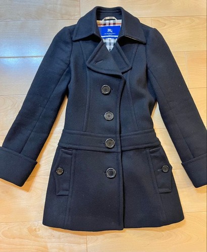 Burberry blue label coat - burberry,