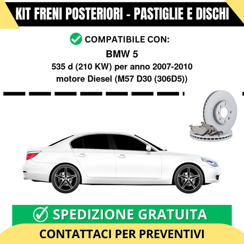 Kit freni posteriori - kit, 5