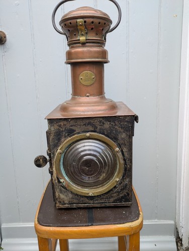 French railway lantern gillet - railway,