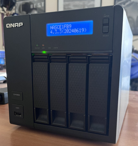 Nas qnap 419p - nas, ii