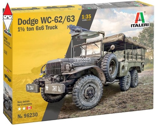 Kit italeri dodge wc62 - italeri, 63