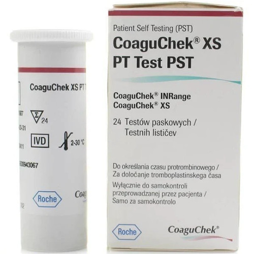 Strisce test 24ct coaguchek - test, xs