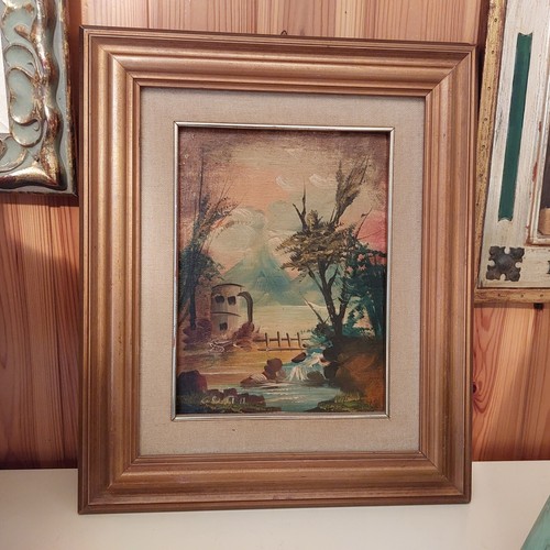 Quadro antico anni costa - 60,