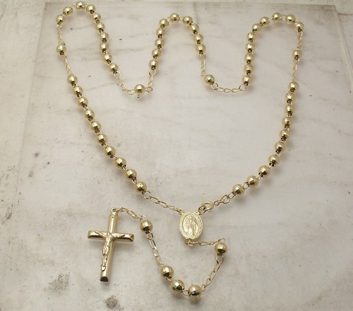 Collana catena rosario taglio