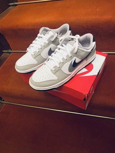 Nike dunk low - , white/black