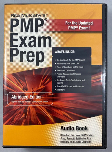 Rita mulcahy pmp exam prep - mulcahy's,