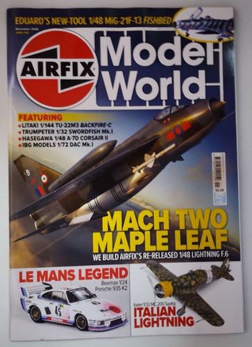 Airfix model world magazine - world,