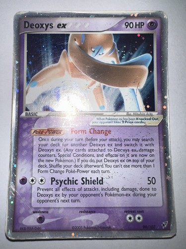 Pokémon tcg deoxys - deoxys, ex