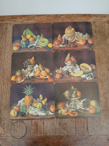 Set tovagliette vintage con - set, 6