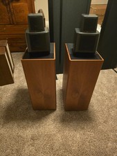 KEF 107 Loudspeakers with KUBE