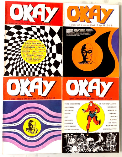 Okay giornale fumetti dei - okay,