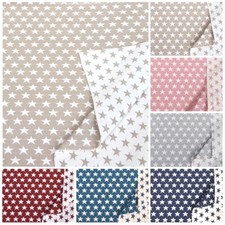 Tenda da sole 100% cotone arazzo tessuti decorativi double face stelle rivestimento