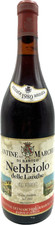 Vintage vino nebbiolo delle - vino,