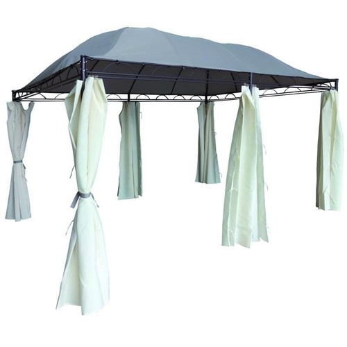 Gazebo acciaio barbados 3x4mt - barbados,