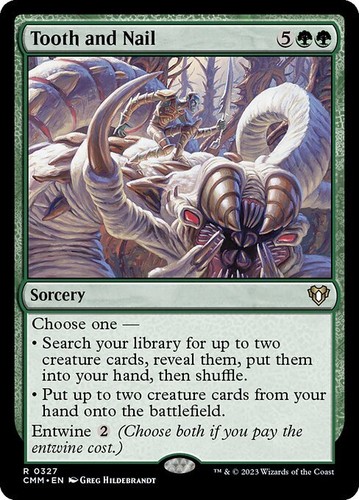 Mtg tooth and nail - tooth, exc