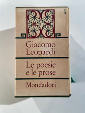 GIACOMO LEOPARDI LE POESIE E