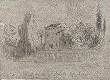 Disegno Di Matita Casa A Roma