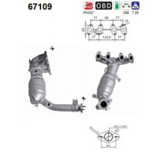 44 KW 60 CV CATALIZZATORE PER
